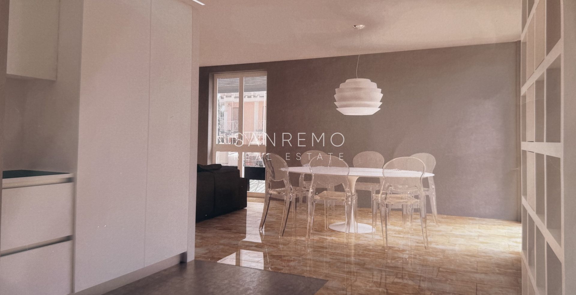 Appartement lumineux de 120 m2 offrant de grands espaces et une splendide vue mer