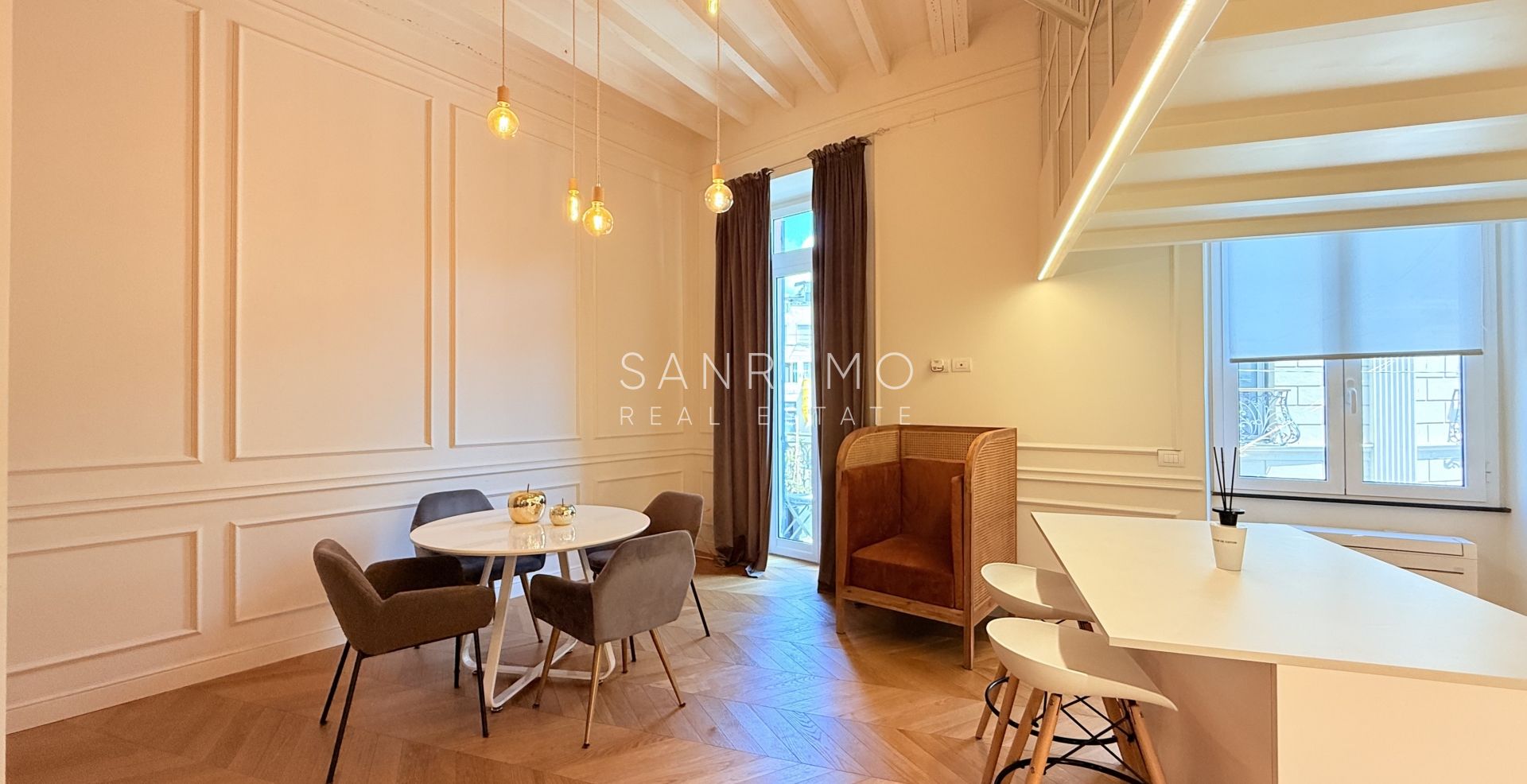 Appartement de prestige, petit mais raffiné comme un écrin dans le centre de Sanremo