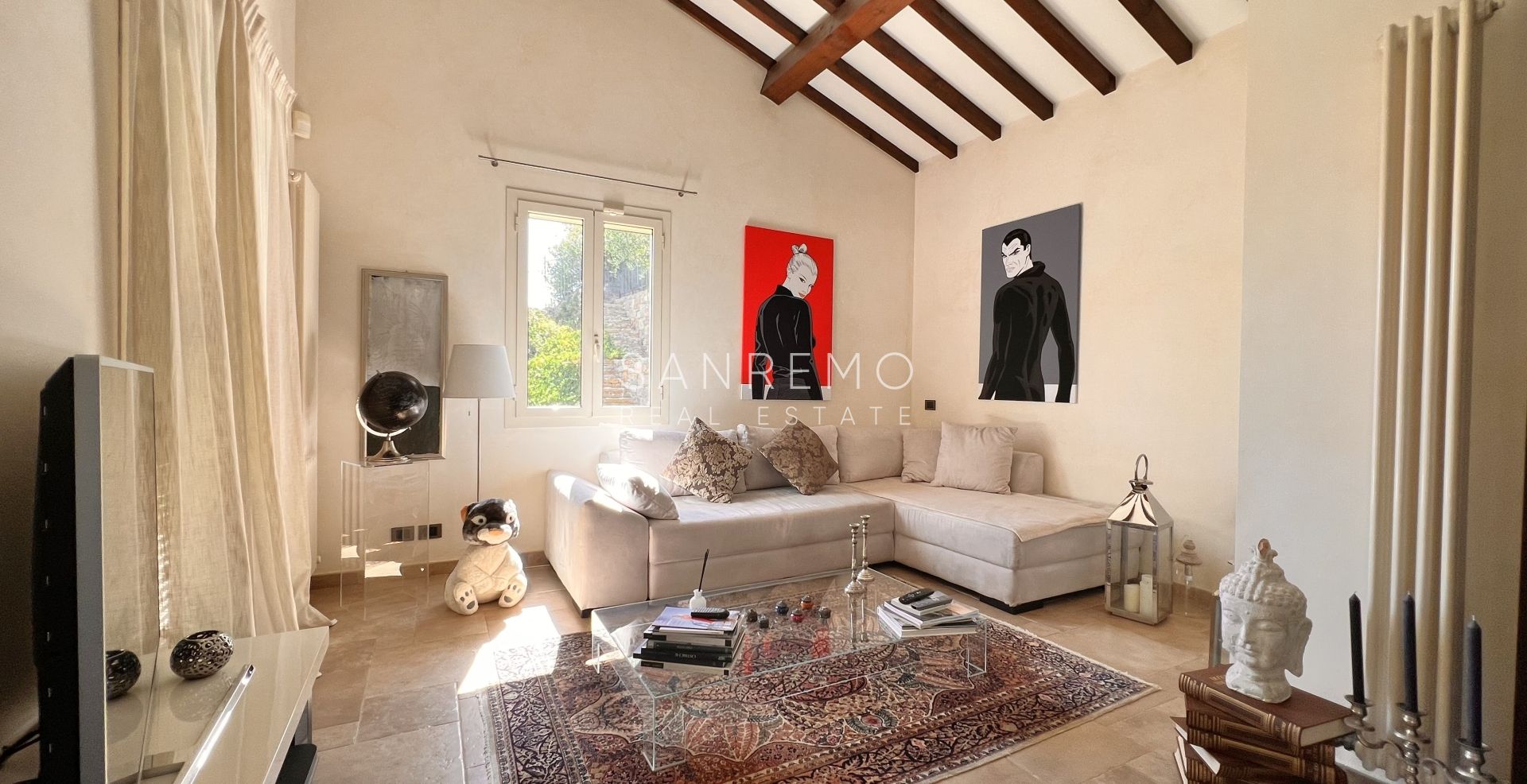 Villa avec vue mer sur la première colline de Bordighera – Élégance, confort et panorama exceptionnel