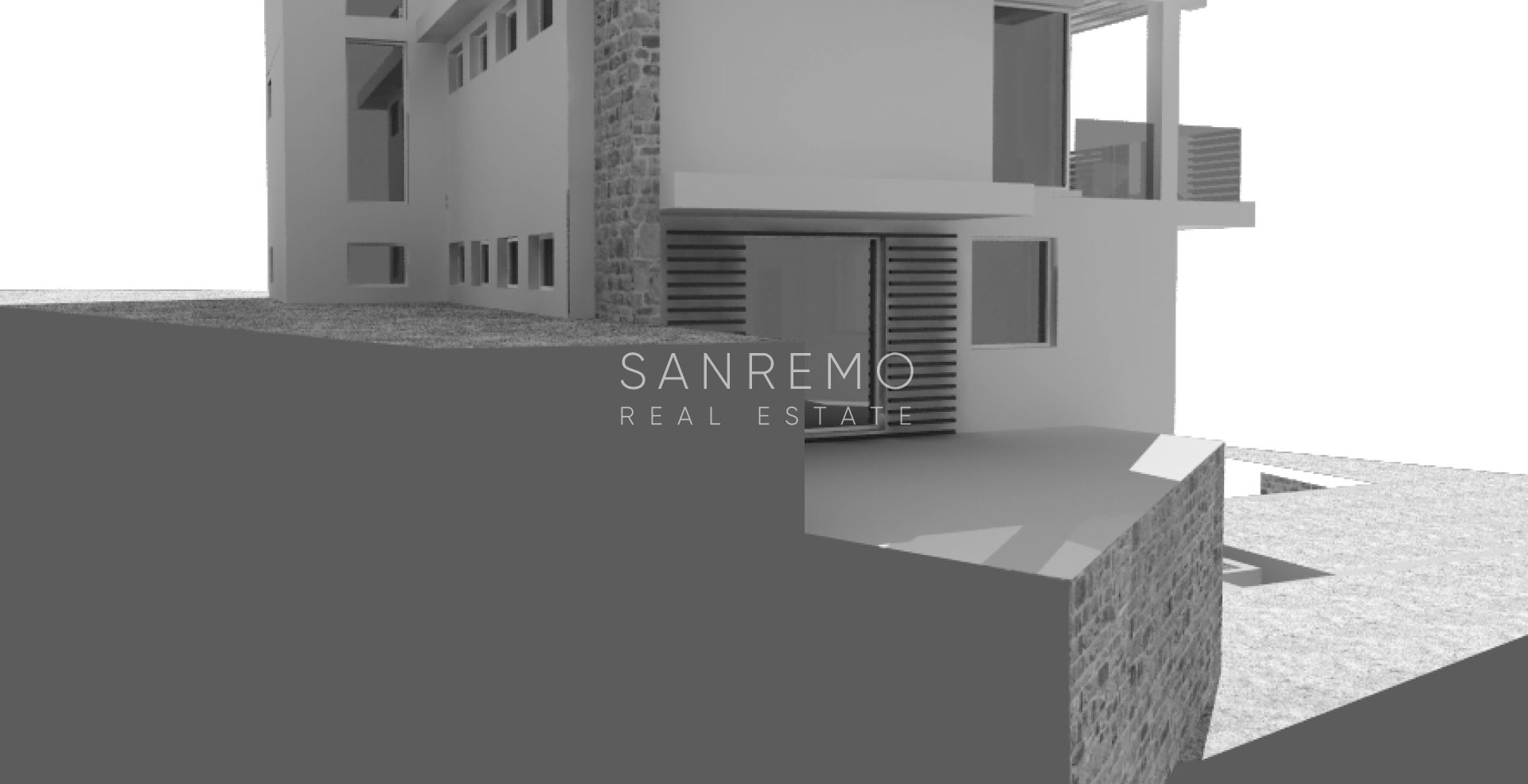 Terrain exclusif avec projet approuvé et vue mer