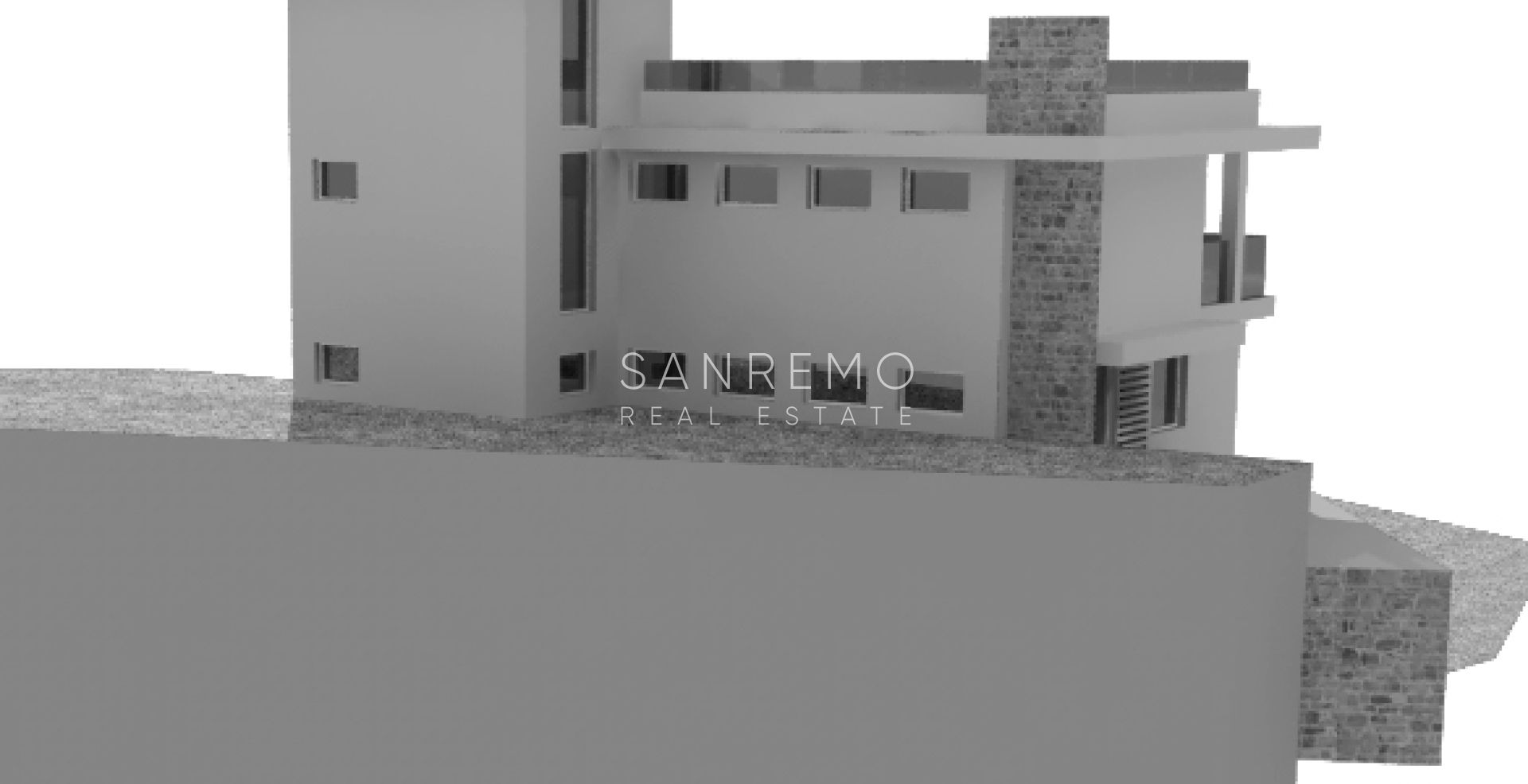 Terrain exclusif avec projet approuvé et vue mer