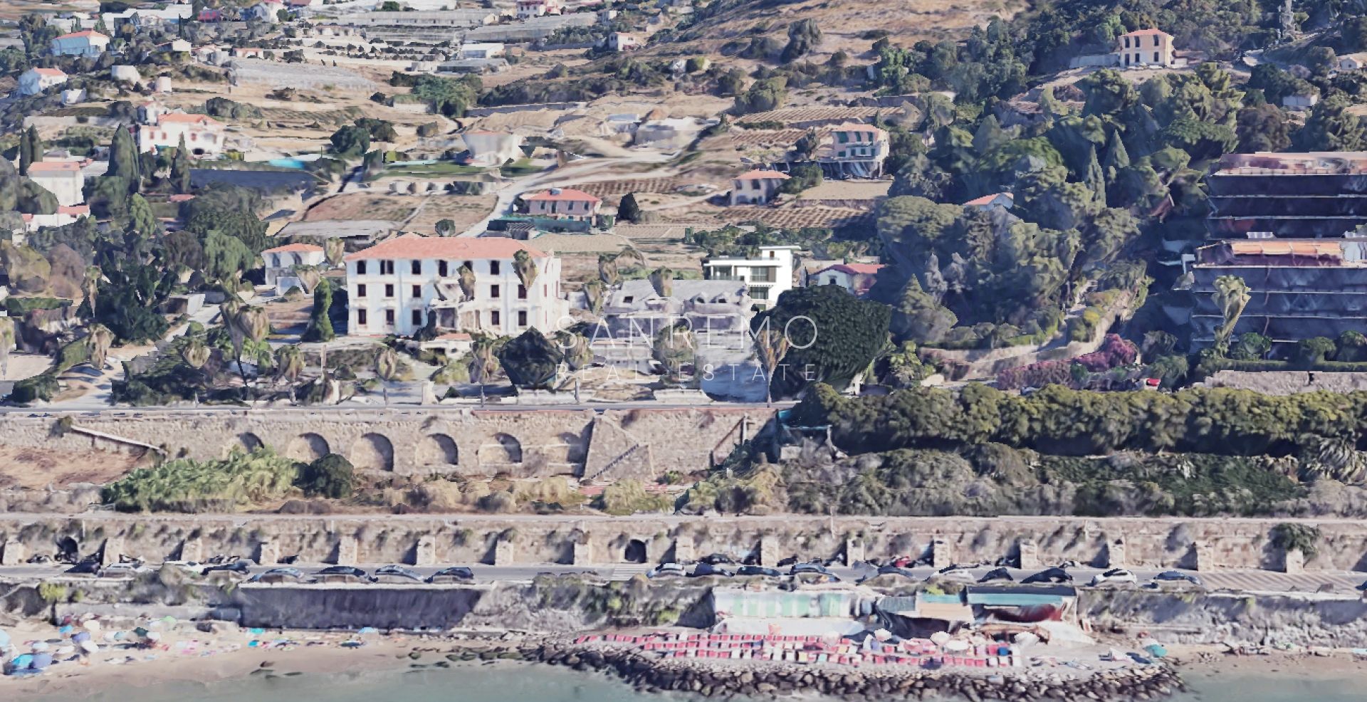 Terrain exclusif avec projet approuvé et vue mer