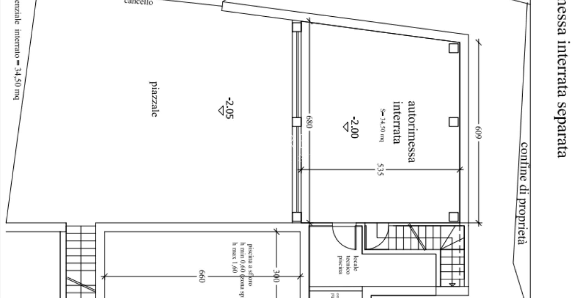 Terrain exclusif avec projet approuvé et vue mer