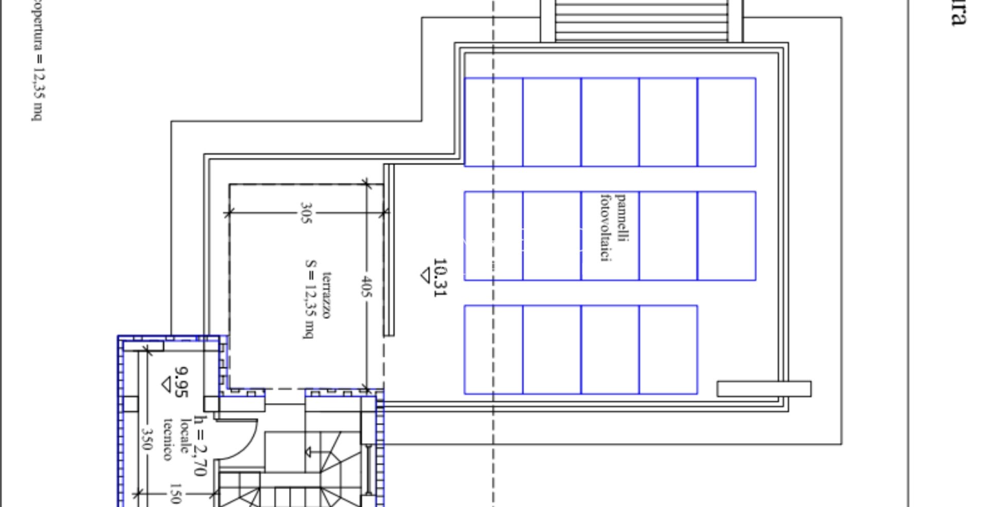 Terrain exclusif avec projet approuvé et vue mer