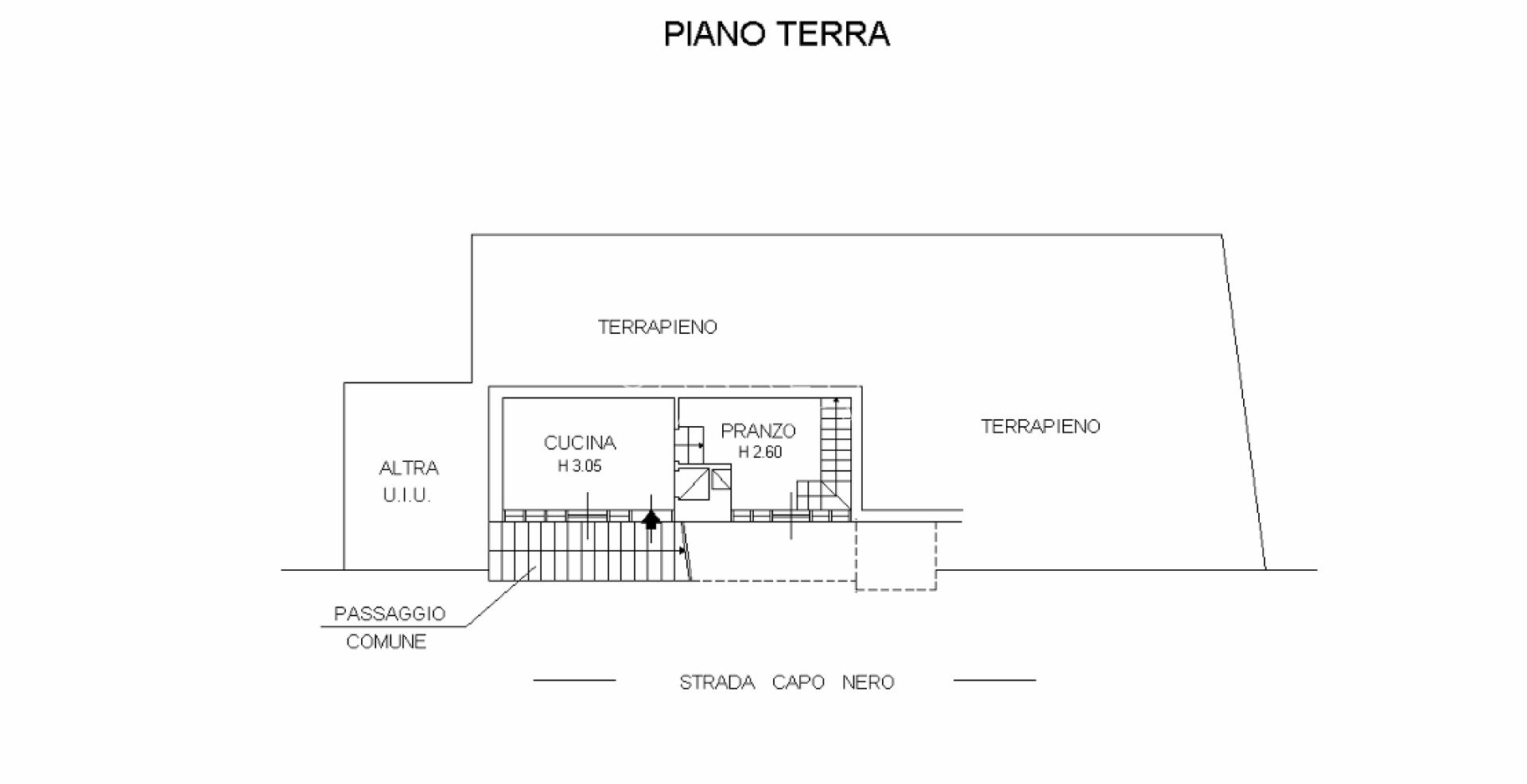Appartement sur deux niveaux avec une très belle vue sur tout le golfe d’Ospedaletti