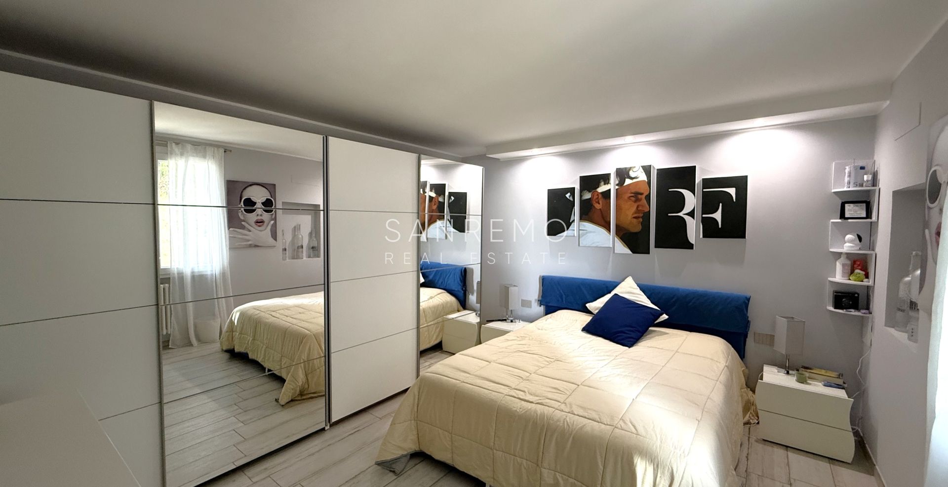 Appartement sur deux niveaux dans un complexe résidentiel avec piscine