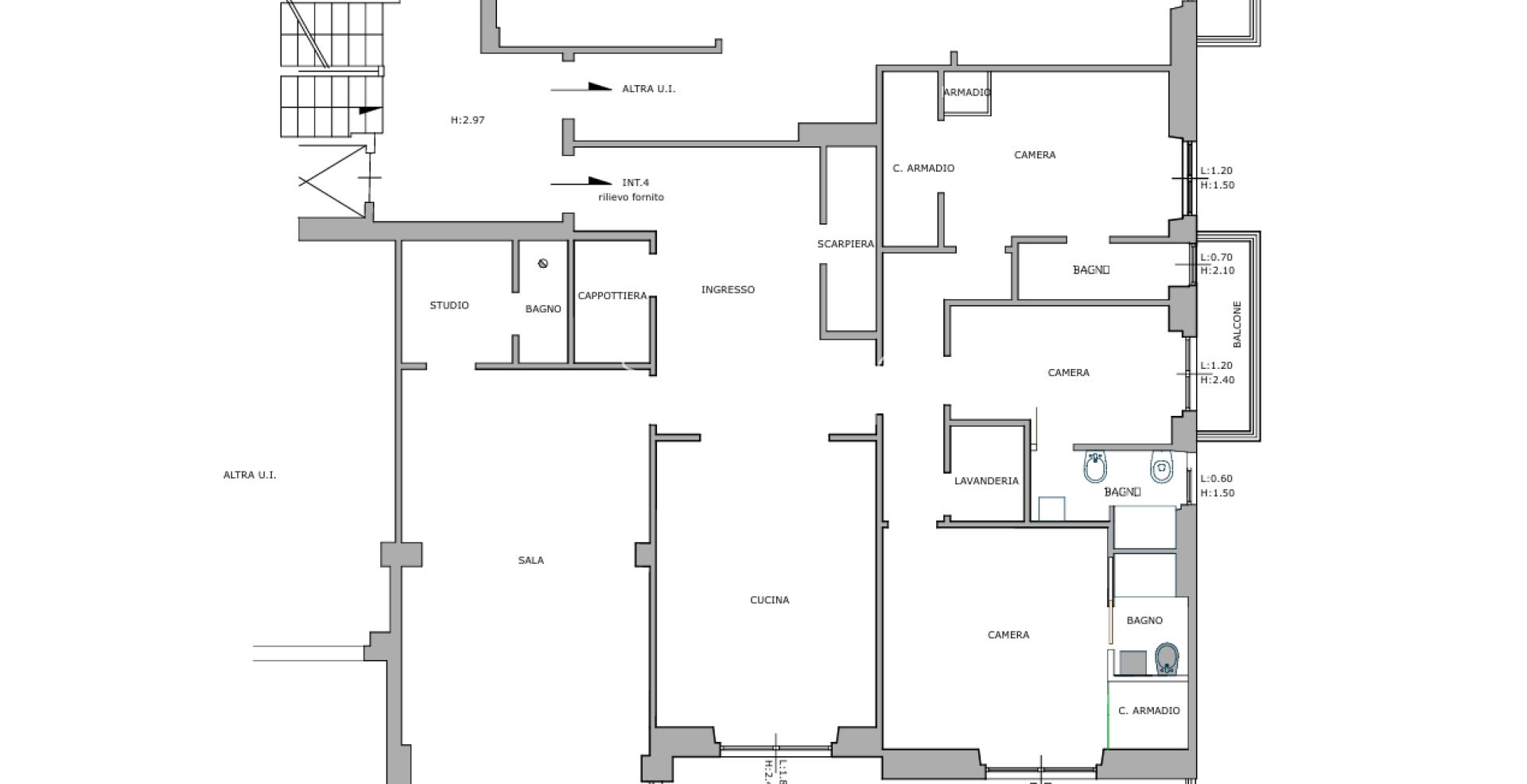 Appartement entièrement rénové avec un agréable espace extérieur