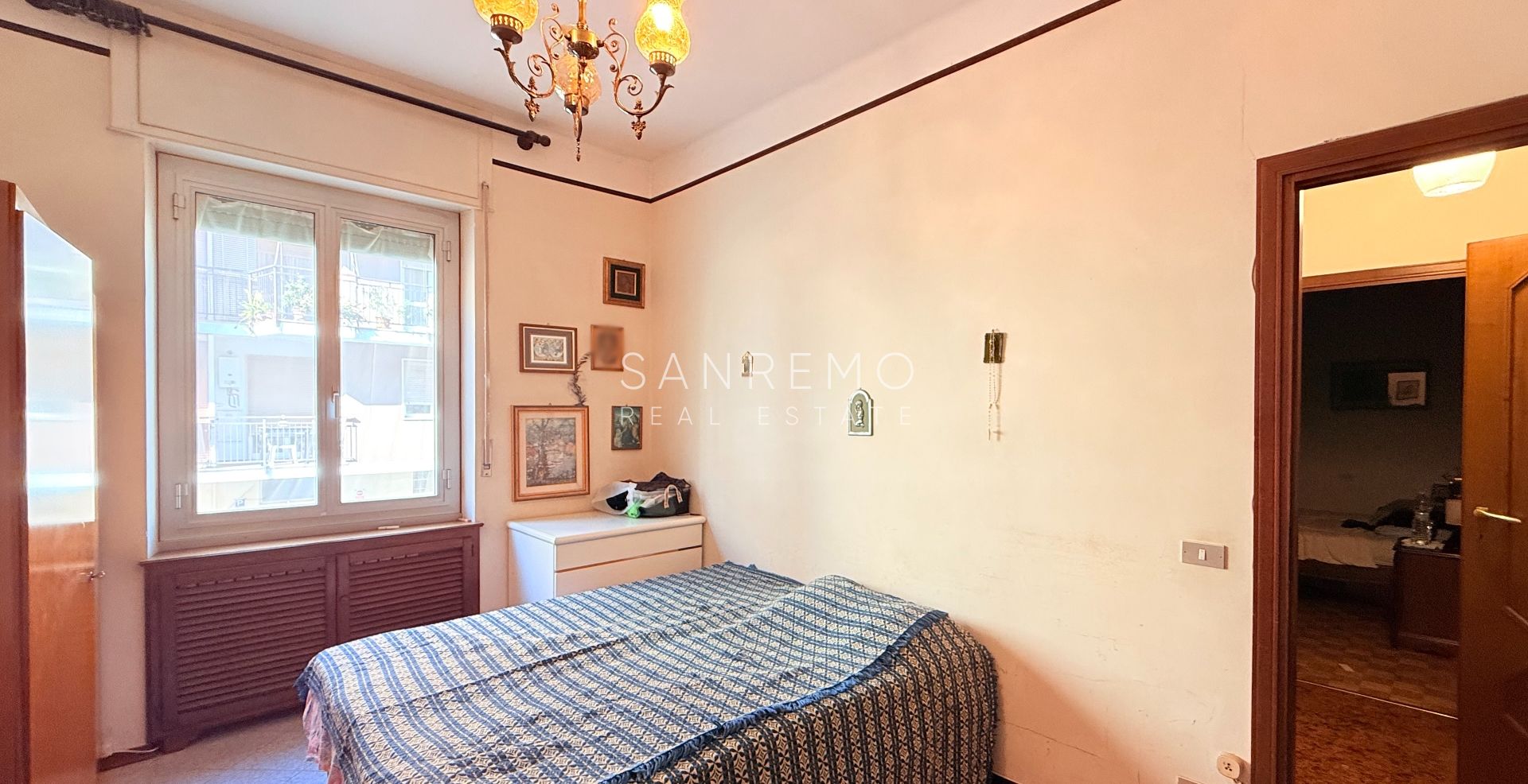 Appartement de trois pièces avec balcon et vue partielle sur la mer dans le quartier Baragallo