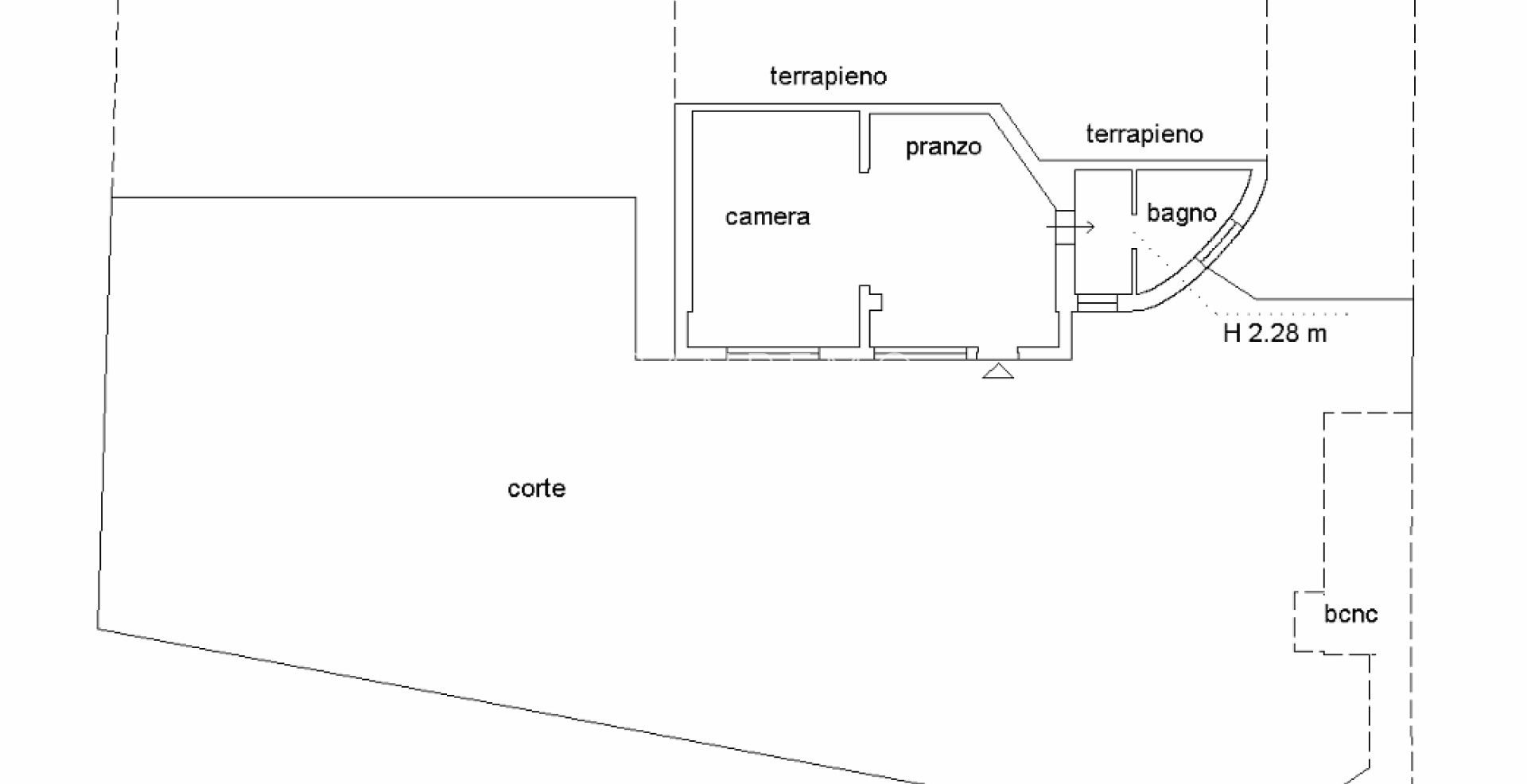 Maison, composée de 2 appartements indépendants, sur la première colline de Sanremo