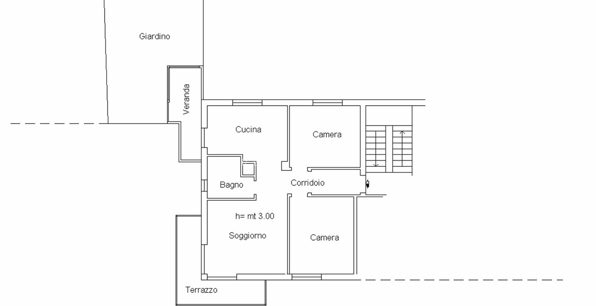 Appartement avec terrasse et vue mer dans un environnement calme et résidentiel