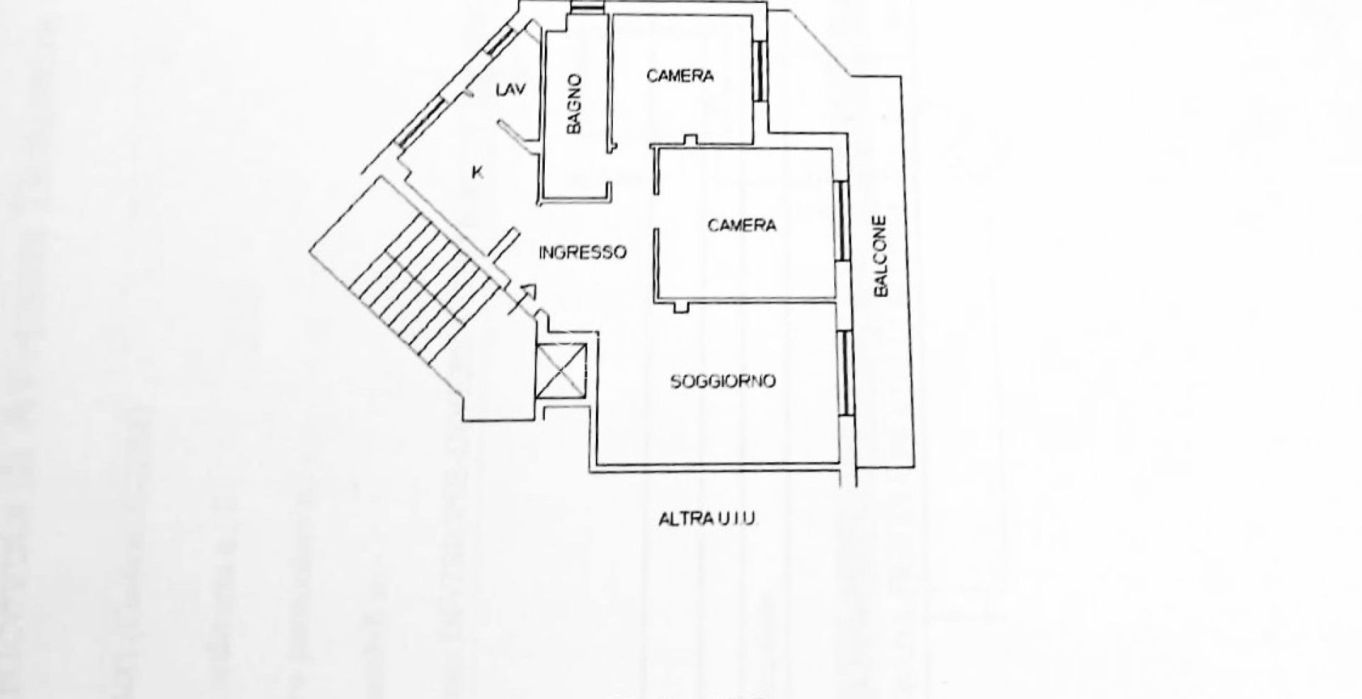 Appartement ensoleillé avec un agréable balcon