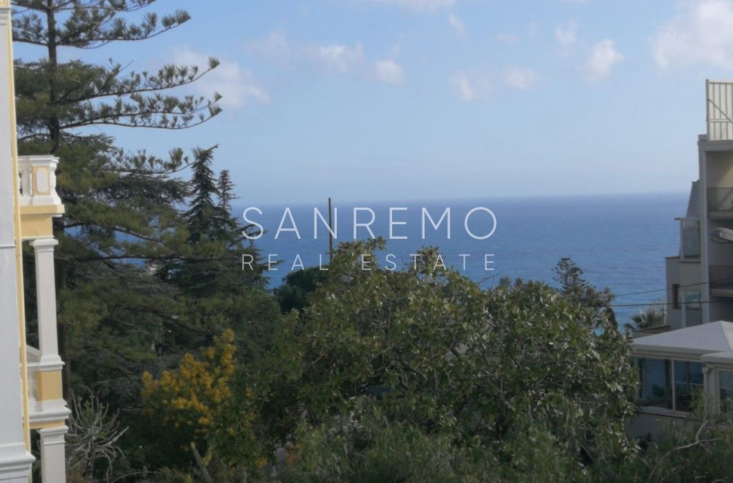 Deux pièces avec terrasse et vue sur mer