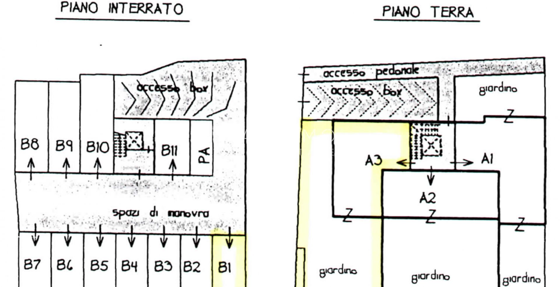 Appartement rez jardin dans le centre de Bordighera