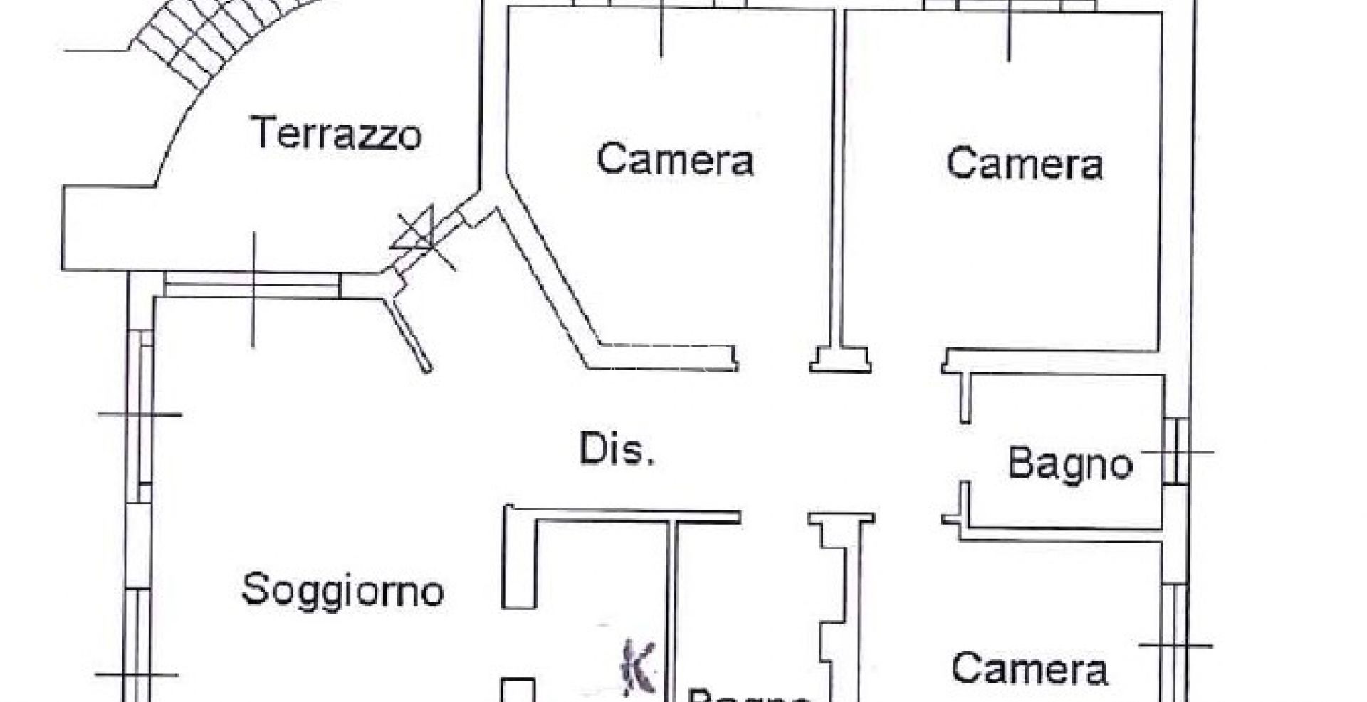 Maison, composée de 2 appartements indépendants, sur la première colline de Sanremo