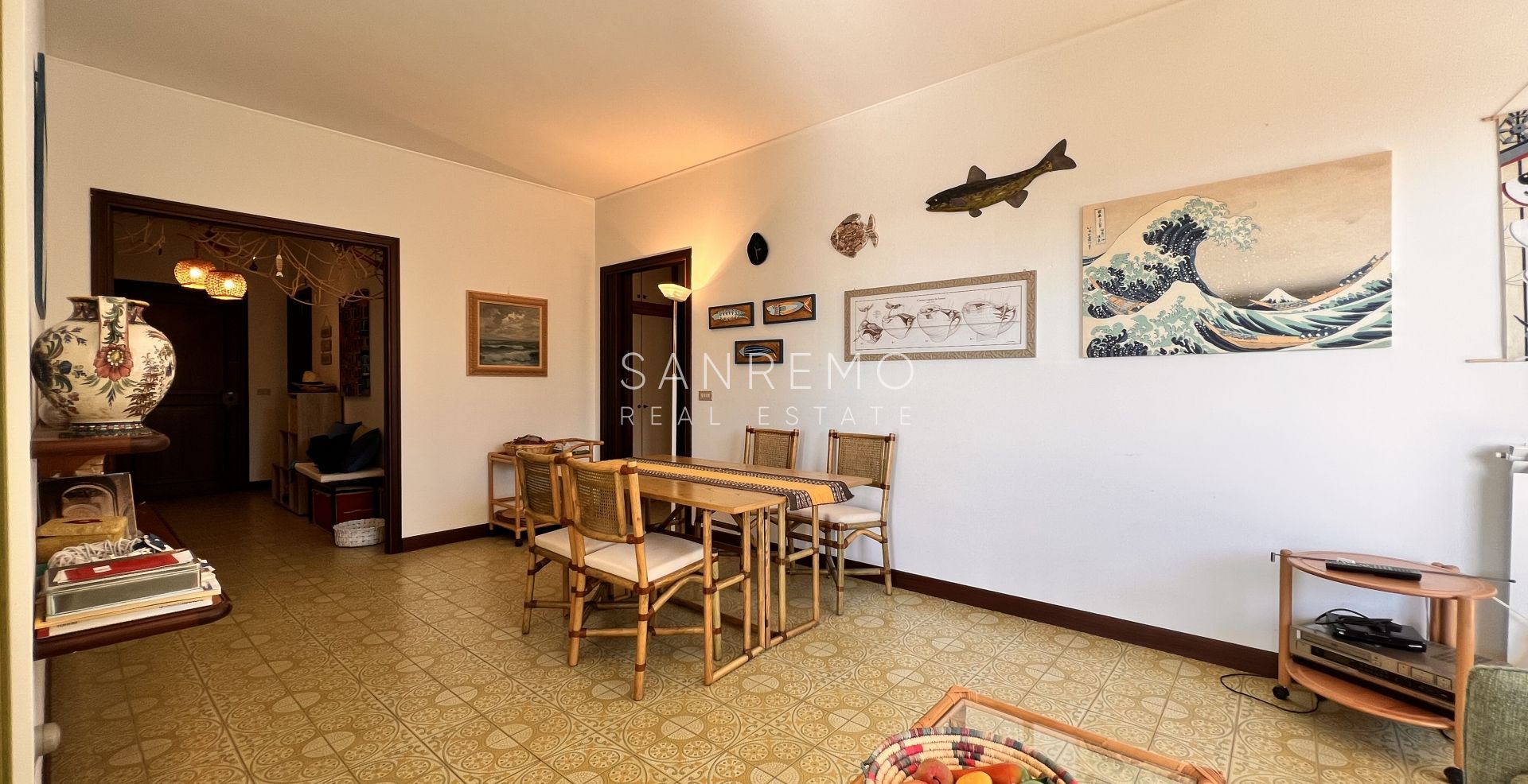 Appartement lumineux de 100 m2 avec vue mer dans un quartier calme entouré de verdure