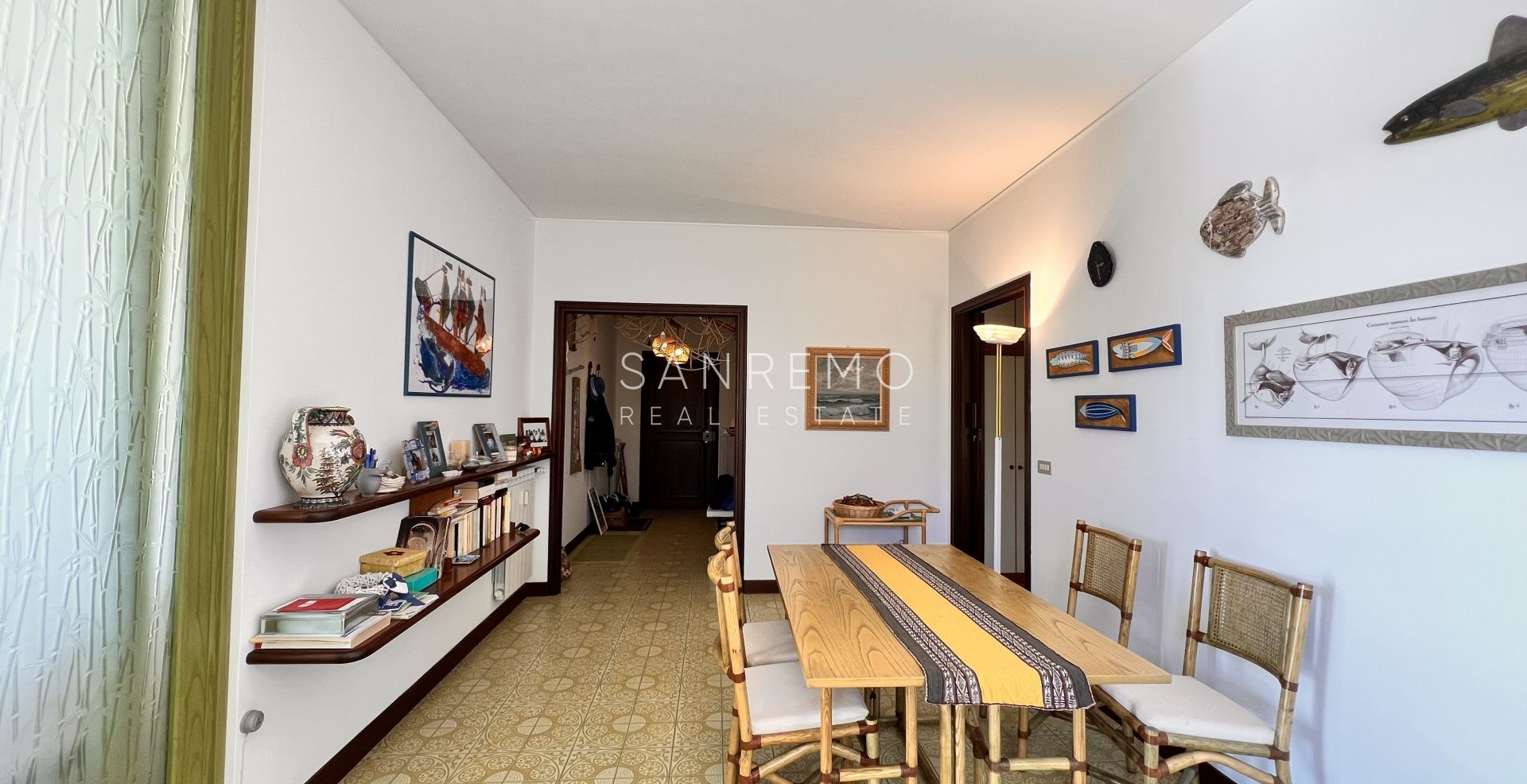 Appartement lumineux de 100 m2 avec vue mer dans un quartier calme entouré de verdure