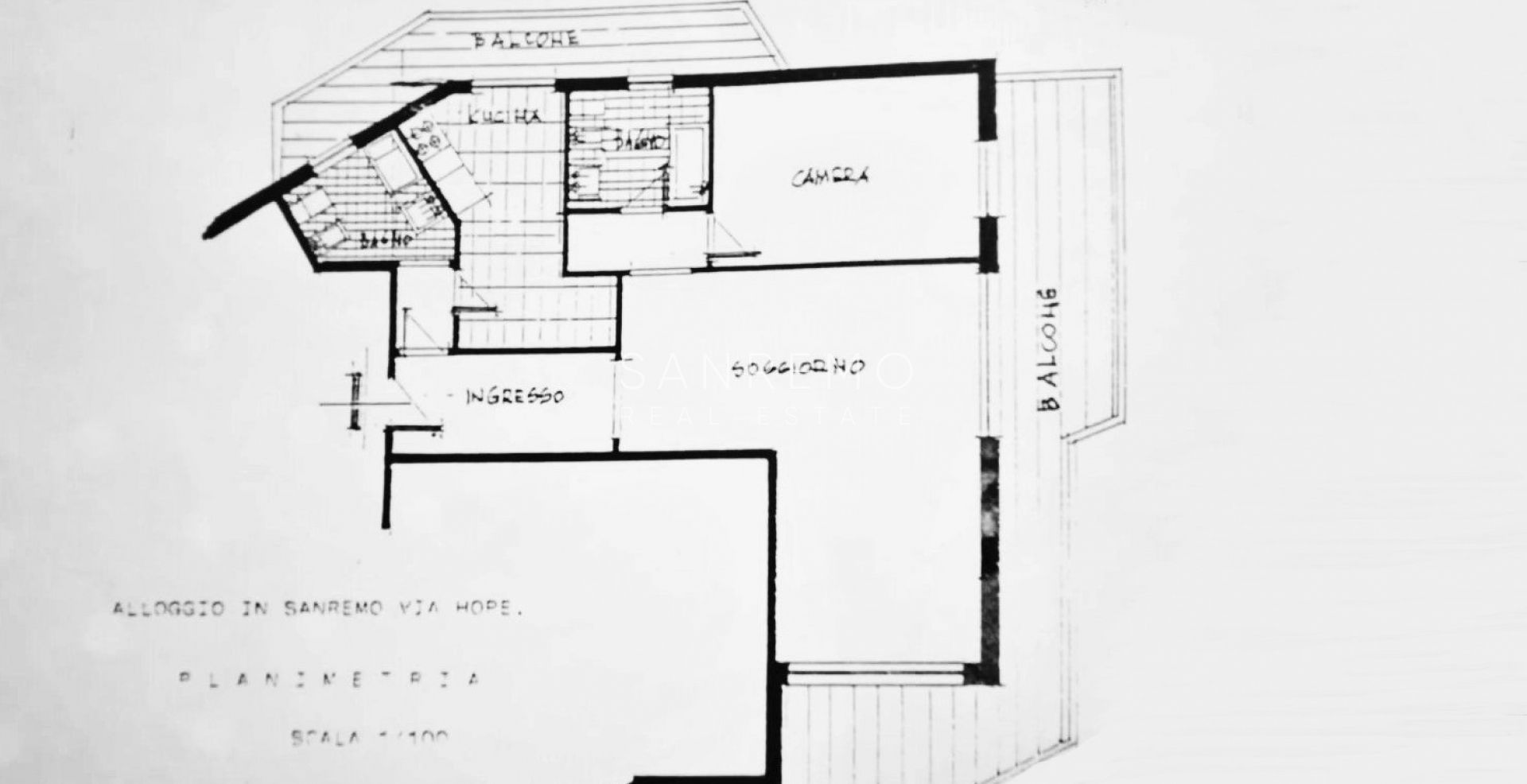 Appartement lumineux de 100 m2 avec vue mer dans un quartier calme entouré de verdure