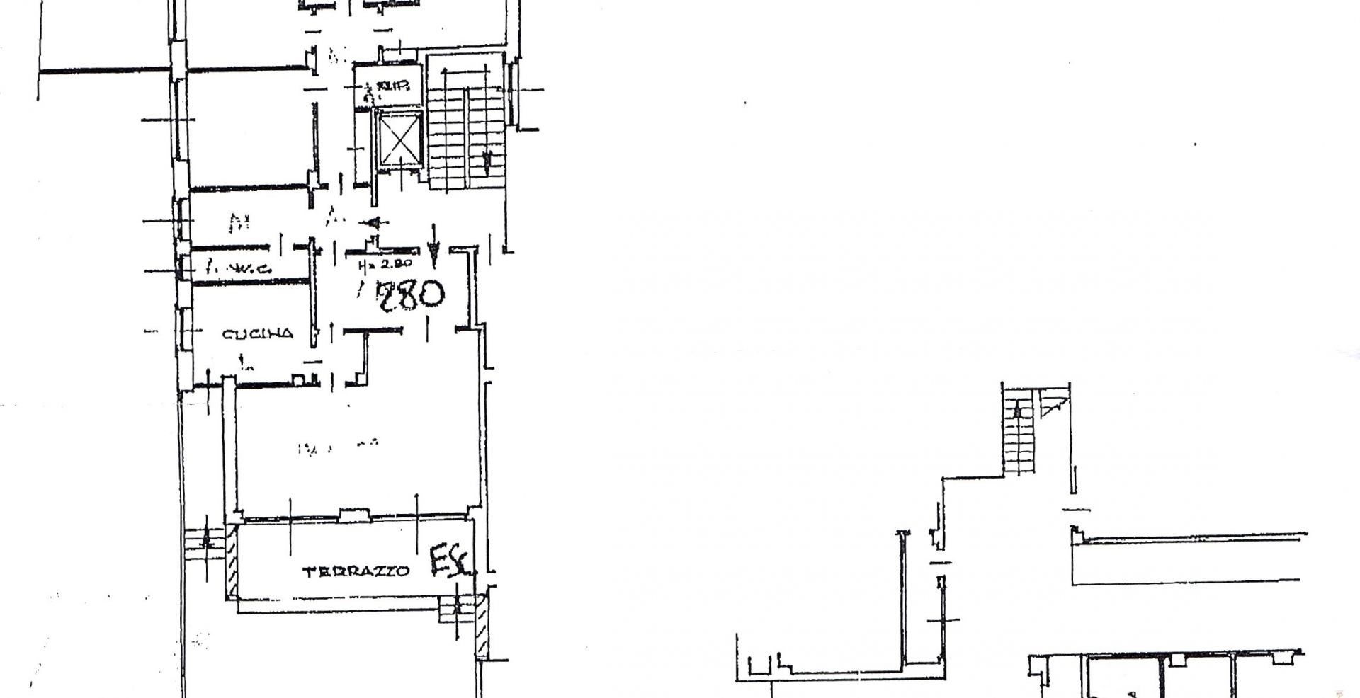 Appartement ensoleillé derrière la promenade de l'Impératrice avec terrasses et jardin