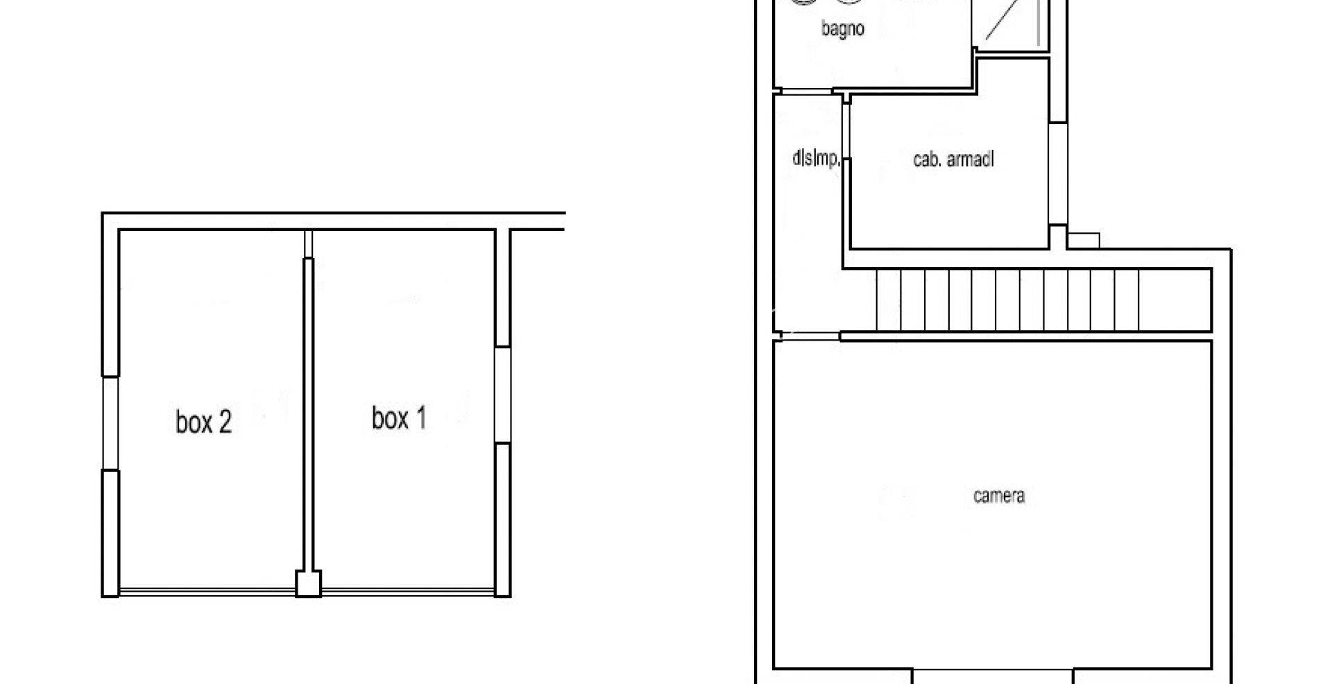 Maison sur 2 niveaux à San Romolo - Sanremo