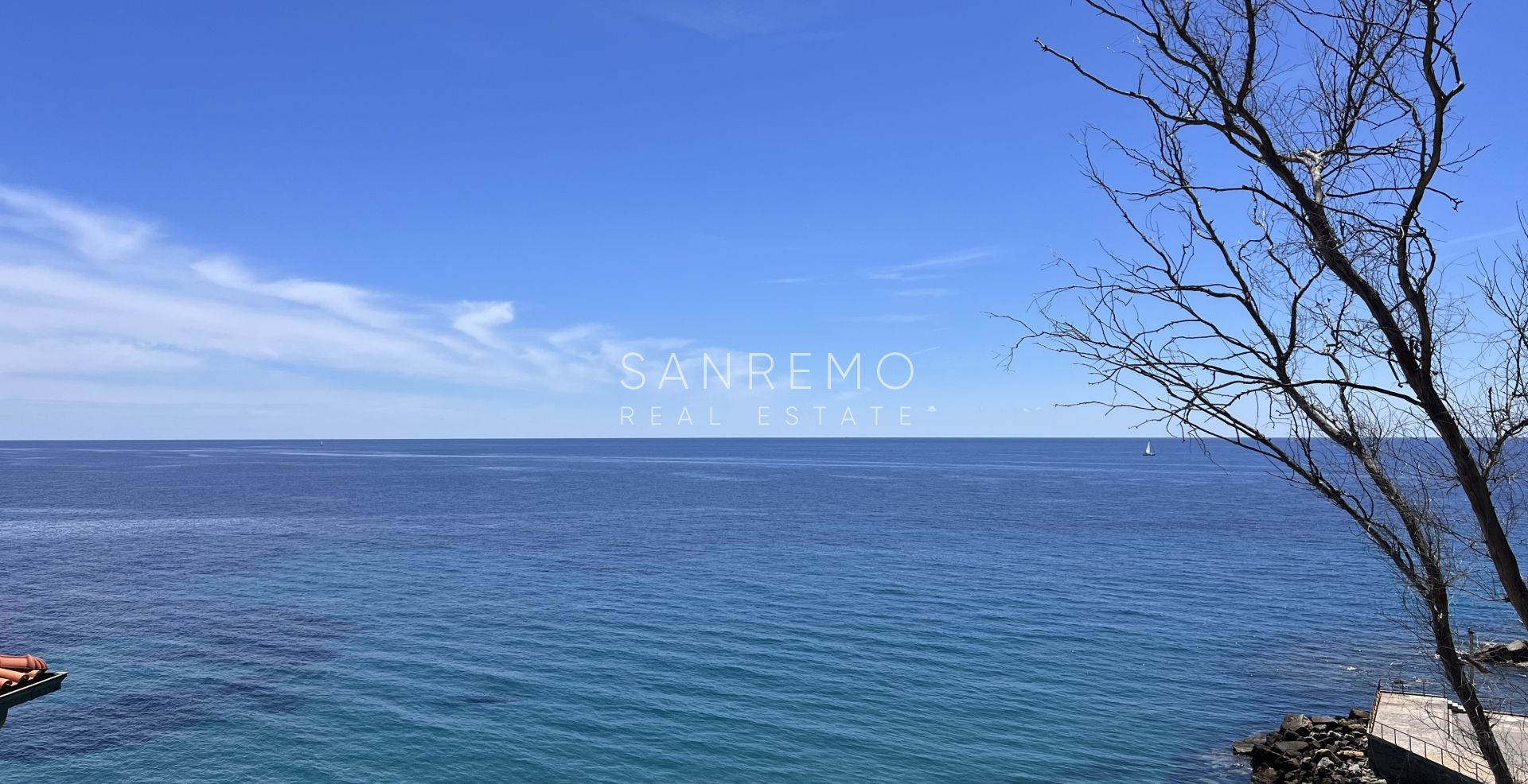 Penthouse avec vue directe sur la mer