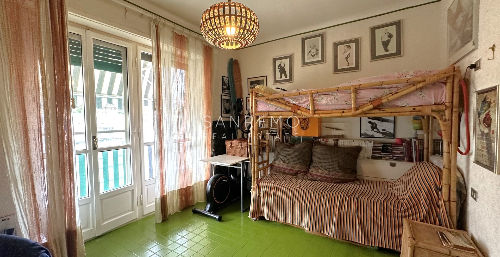 appartement près des jardins de la foce et du centre ville avec parking pour 2 voitures